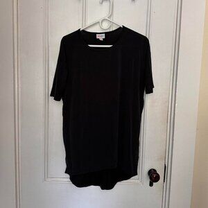 Black LuLaRoe Irma Tunic - Size XXS
